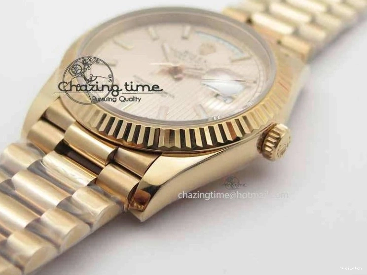 RG Best RG 228239 40mm Edition Day-Date RG Bracelet Dial Noob 1:1 President On A3255 0404